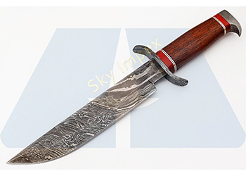 Damascus Bowie Knife