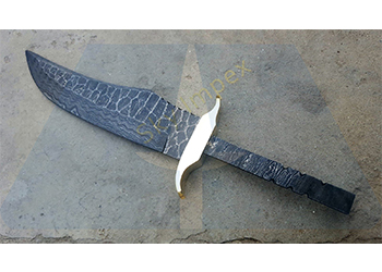 Damascus Blank Blade