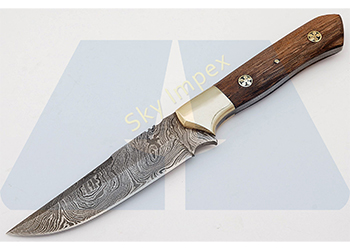 Damascus Hunting Knife