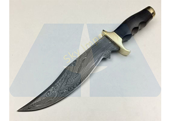 Damascus Bowie Knife