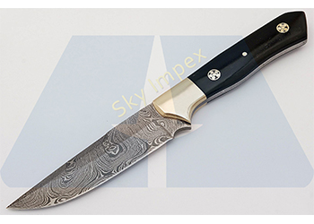 Damascus Hunting Knife