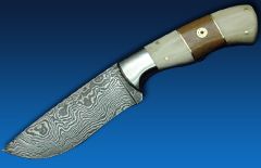 Damascus Hunting Knife