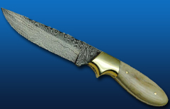 Damascus Hunting Knife