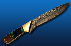 Damascus Hunting Knife