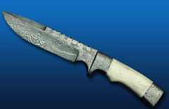 Damascus Hunting Knife