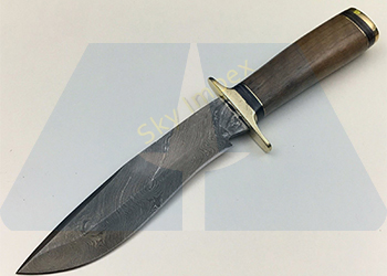 Damascus Bowie Knife