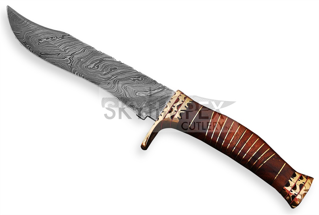 Damascus Bowie knives