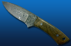 Damascus Hunting Knife