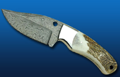 Damascus Hunting Knife