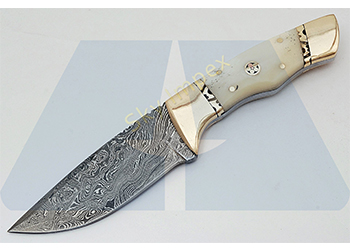 Damascus Hunting Knife