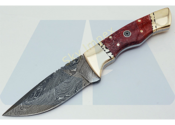 Damascus Hunting Knife