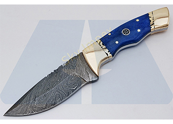 Damascus Hunting Knife