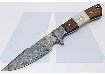 Damascus Hunting Knife