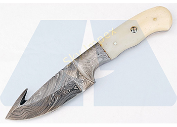 Damascus Hunting Knife