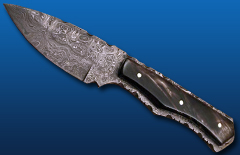 Damascus Hunting Knife