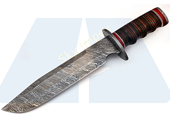 Damascus Bowie Knife