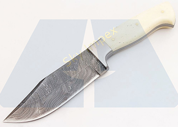 Damascus Hunting Knife