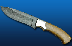 Damascus Hunting Knife