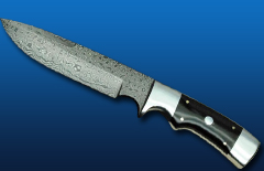 Damascus Hunting Knife