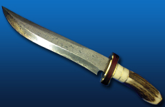 Damascus Hunting Knife