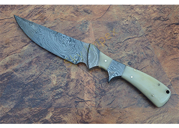 Damascus Hunting Knife