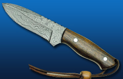 Damascus Hunting Knife