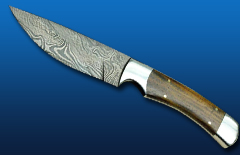 Damascus Hunting Knife