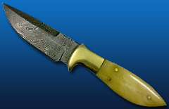 Damascus Hunting Knife