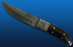 Damascus Hunting Knife