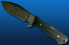 Damascus Hunting Knife