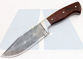 Damascus Hunting Knife