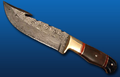 Damascus Hunting Knife