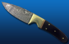 Damascus Hunting Knife