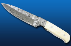 Damascus Hunting Knife