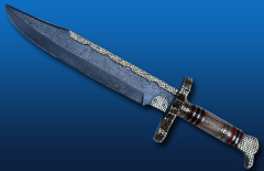 Damascus Hunting Knife