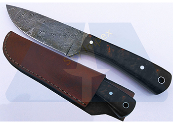 Damascus Hunting Knife