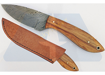 Damascus Hunting Knife