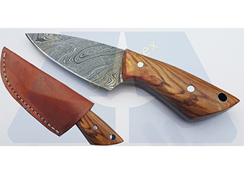 Damascus Hunting Knife