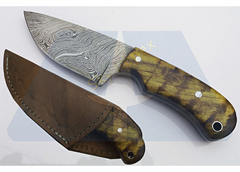 Damascus Hunting Knife