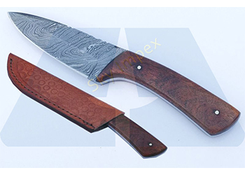 Damascus Hunting Knife