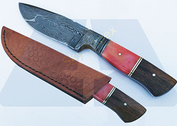 Damascus Hunting Knife