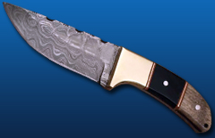 Damascus Hunting Knife