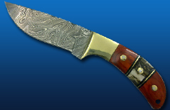 Damascus Hunting Knife