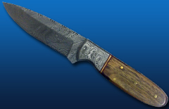 Damascus Hunting Knife