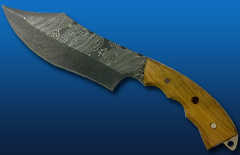 Damascus Hunting Knife