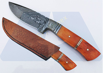 Damascus Hunting Knife