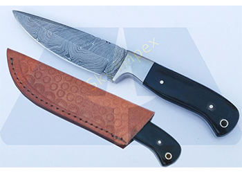 Damascus Hunting Knife