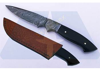 Damascus Hunting Knife