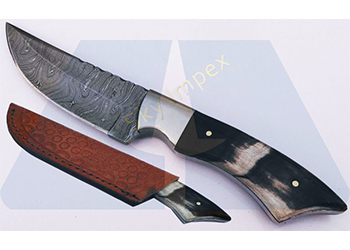 Damascus Hunting Knife