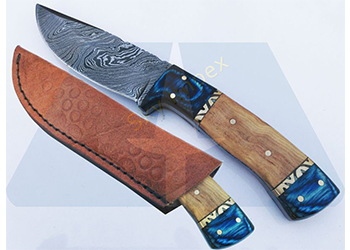 Damascus Hunting Knife